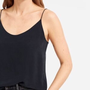 Ribbed Camisole Cropped Cami Top